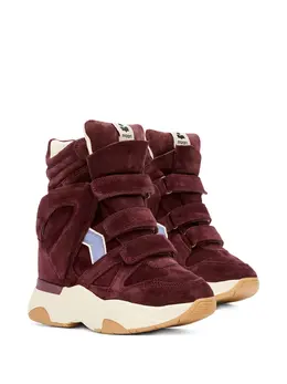 Кроссовки Balskee на танкетке Isabel Marant, красный 28331404 | красный