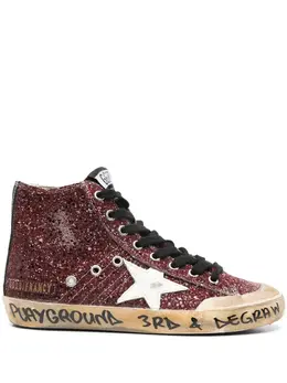Кеды Francy Penstar Golden Goose, красный 24982999 | красный