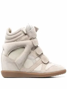 Высокие кроссовки Bekett на танкетке Isabel Marant, нейтральный 17748825 | нейтральные цвета