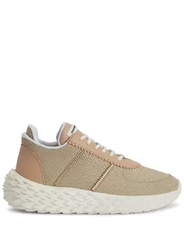 Кроссовки Urchin с тиснением под кожу змеи Giuseppe Zanotti, нейтральный 22049805 | нейтральные цвета