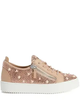 Кеды Gail с заклепками Giuseppe Zanotti, розовый 18424275 | розовый