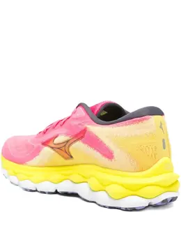 Кроссовки Wave Sky 7 в стиле колор-блок Mizuno, розовый 30785073 | розовый