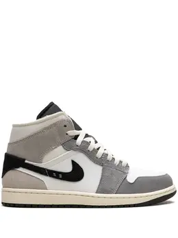 Кроссовки Air Jordan 1 Mid SE Craft Cement Grey, серый 21509860 | серый