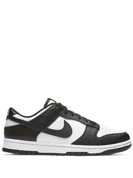 Кроссовки Dunk Low WMNS Black/White Nike, белый 16291305 | белый