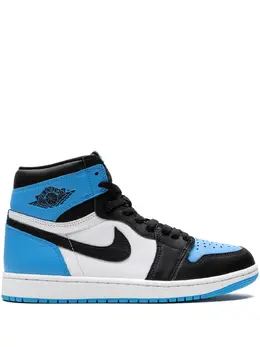 Кроссовки Air Jordan 1 Retro High OG UNC Toe, синий 19856413 | синий