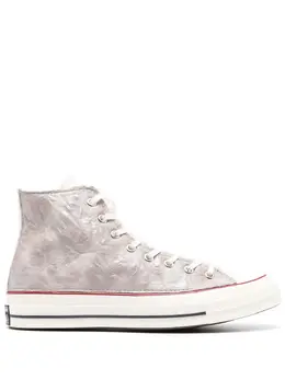 Высокие кеды Chuck 70 с жатым эффектом Converse, фиолетовый 22209034 | фиолетовый