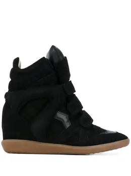 Кроссовки Bekett на танкетке Isabel Marant, черный 12172667 | черный