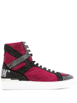 Высокие кеды Money Beast Philipp Plein, черный 14769578 | черный