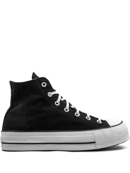 Высокие кеды на платформе Converse, черный 15010098 | черный