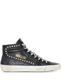 Кеды Slide с заклепками Golden Goose, черный 17782351 | черный