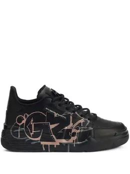 Кроссовки Talon на шнуровке Giuseppe Zanotti, черный 20105079 | черный