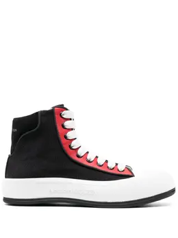 Кеды Tread Slick на шнуровке Alexander McQueen, черный 19960790 | черный