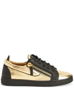 Кеды на шнуровке Giuseppe Zanotti, черный 20101941 | черный