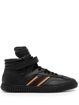 Высокие кроссовки с полосками Bally, черный 20839775 | черный
