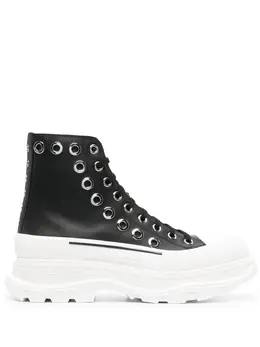 Кроссовки Joey с люверсами Alexander McQueen, черный 19414225 | черный