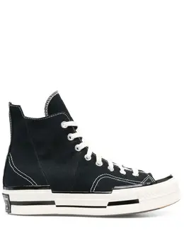 Высокие кеды Chuck 70 Plus Egret Converse, черный 18985045 | черный