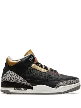 Кроссовки Air Jordan 3, черный 19194663 | черный