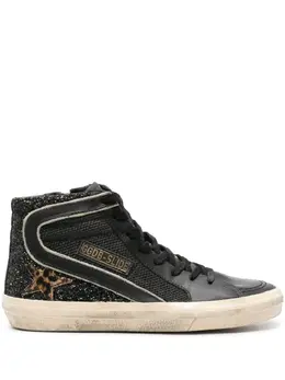 Высокие кеды Slide Golden Goose, черный 22564683 | черный
