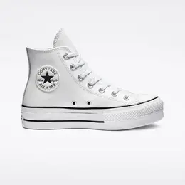 Кроссовки Converse Chuck Taylor All Star Platform Leather, белый 138730461 | white