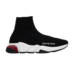 Кроссовки Balenciaga Balenciaga Wmns Speed Sneaker 'Clear Sole - Black Pink', черный 607543 w2db6 1014 | black/white/pink