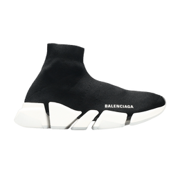 Кроссовки Balenciaga Balenciaga Wmns Speed 2.0 Sneaker 'Black White', черный 654045 w2di2 1091 | black/white