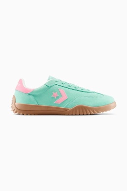 Кожаные кроссовки Run Star Trainer Converse, зеленый a15090c | zielony