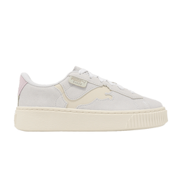 Кроссовки Puma Wmns Suede Platform 'Cutout - Silver Mist Grape', серый 397233 03 | silver mist/green illuminate/grape mist