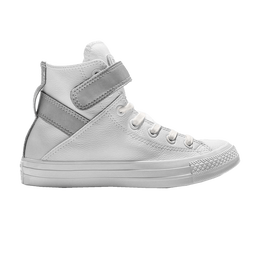Кроссовки Converse Wmns Chuck Taylor All Star Brea Reflective Hi 'White Silver', белый 553423c | white/silver
