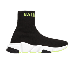 Кроссовки Balenciaga Balenciaga Wmns Speed Trainer 'Black Neon', черный 581032 w1p20 1047 | black/white/neon yellow/black