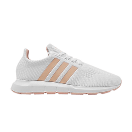 Кроссовки Adidas Wmns Swift Run 'White Vapour Pink', белый fw7685 | footwear white/footwear white/vapour pink