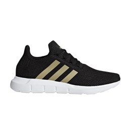 Кроссовки Adidas Wmns Swift Run 'Black Tech Silver', черный f34309 | core black/tech silver/cloud white