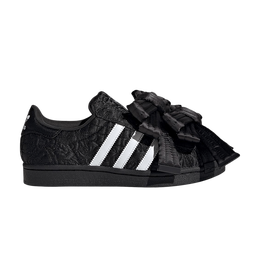 Кроссовки Adidas Caroline Hu x Wmns Superstar 'Black White', черный jr7978 | core black/cloud white/core black