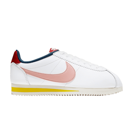 Кроссовки Nike Wmns Cortez 'Coral Stardust', белый 807471 114 | summit white/gym red/chrome yellow/coral stardust