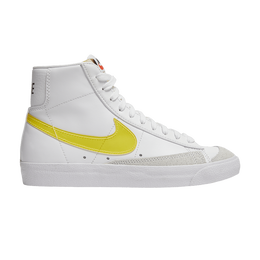 Кроссовки Nike Wmns Blazer Mid '77 Essential 'White Opti Yellow', белый dj3050 101 | white/opti yellow/orange/black