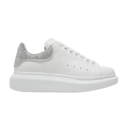 Кроссовки Alexander McQueen Alexander McQueen Wmns Oversized Sneaker 'White Holographic', белый 718239 widj4 8813 | white/holographic/grey