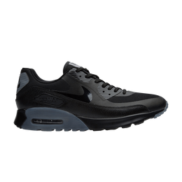 Кроссовки Nike Wmns Air Max 90 Ultra Essential 'Black Cool Grey', черный 724981 005 | black/black/cool grey/pure platinum