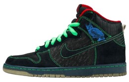 Кроссовки Nike SB Dunk High Twin Peaks, черный 313171-006 | black