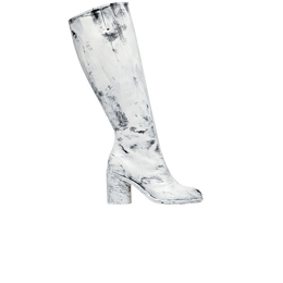 Кроссовки Maison Margiela Maison Margiela Wmns Tabi Knee High Boot 'Painted - White', белый s34ww0057 p4162 h1532 | black/white