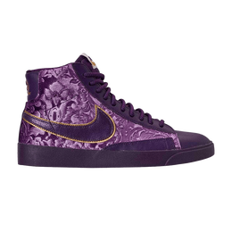 Кроссовки Nike Wmns Blazer Mid 'Night Purple', фиолетовый av8437 500 | night purple/night purple/metallic gold