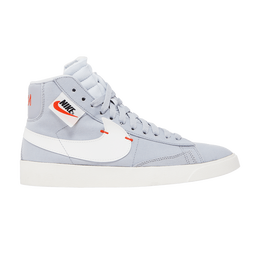 Кроссовки Nike Wmns Blazer Mid Rebel 'Wolf Grey', серый bq4022 006 | wolf grey/team orange