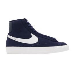Кроссовки Nike Wmns Blazer Mid '77 'Navy Suede', синий db5461 400 | blackened blue/summit white
