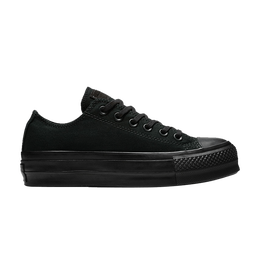 Кроссовки Converse Wmns Chuck Taylor All Star Platform Low 'Triple Black', черный 562926c | black/black/black
