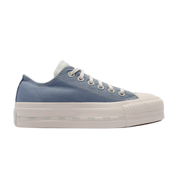 Кроссовки Converse Wmns Chuck Taylor All Star Lift Low 'Indigo Oxide', синий 572710c | indigo oxide/light silver