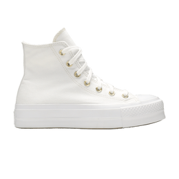 Кроссовки Converse Wmns Chuck Taylor All Star Platform High 'White', белый 568380c | white/white/gold