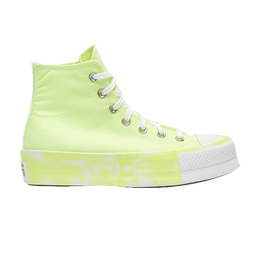 Кроссовки Converse Wmns Chuck Taylor All Star Lift High 'Volt Glow', зеленый a02087c | volt glow/white/volt glow