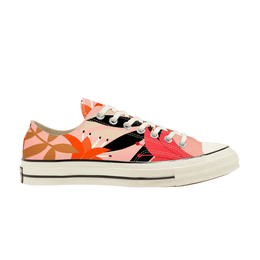 Кроссовки Converse Wmns Chuck 70 Low 'Floral Print', розовый 568376c | orange/pink/egret