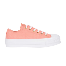 Кроссовки Converse Wmns Chuck Taylor All Star Lift Low 'Pink Driftwood', розовый 560675c | pink/driftwood/white