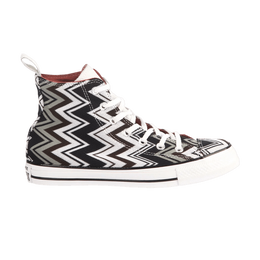 Кроссовки Converse Missoni x Wmns Chuck Taylor All Star High 'Zigzag - Egret', черный 553383c | egret/black