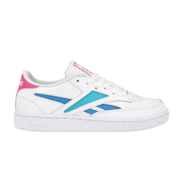 Кроссовки Reebok Wmns Club C Revenge Mark 'White Solid Teal Bright Cyan', белый eg1798 | white/solid teal/bright cyan