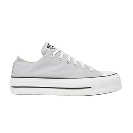 Кроссовки Converse Wmns Chuck Taylor All Star Lift Low 'Wolf Grey', серый 566757c | wolf grey/white/black